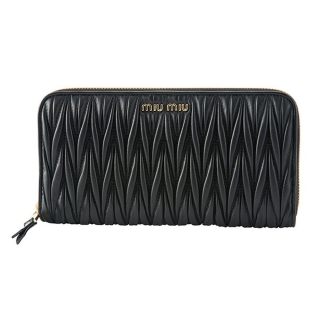 miumiu - 新品 ミュウミュウ MIU MIU 長財布 マテラッセ ネロの通販 by