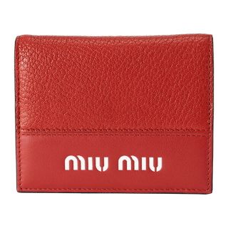 miumiu - 新品 ミュウミュウ MIU MIU 2つ折り財布 マドラス シティ miumiu - 新品 ミュウミュウ MIU MIU 2つ折り財布 マドラス シティ