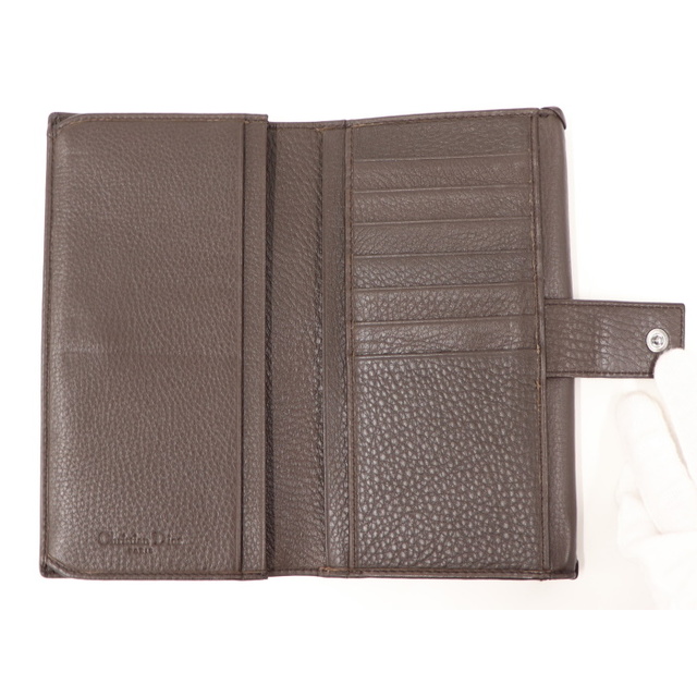 Christian Dior - Christian Dior Wホック 長財布 ハート Christian Dior - Christian Dior Wホック 長財布 ハート