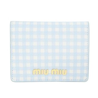 miumiu　マドラスカラーウォレット　二つ折り財布