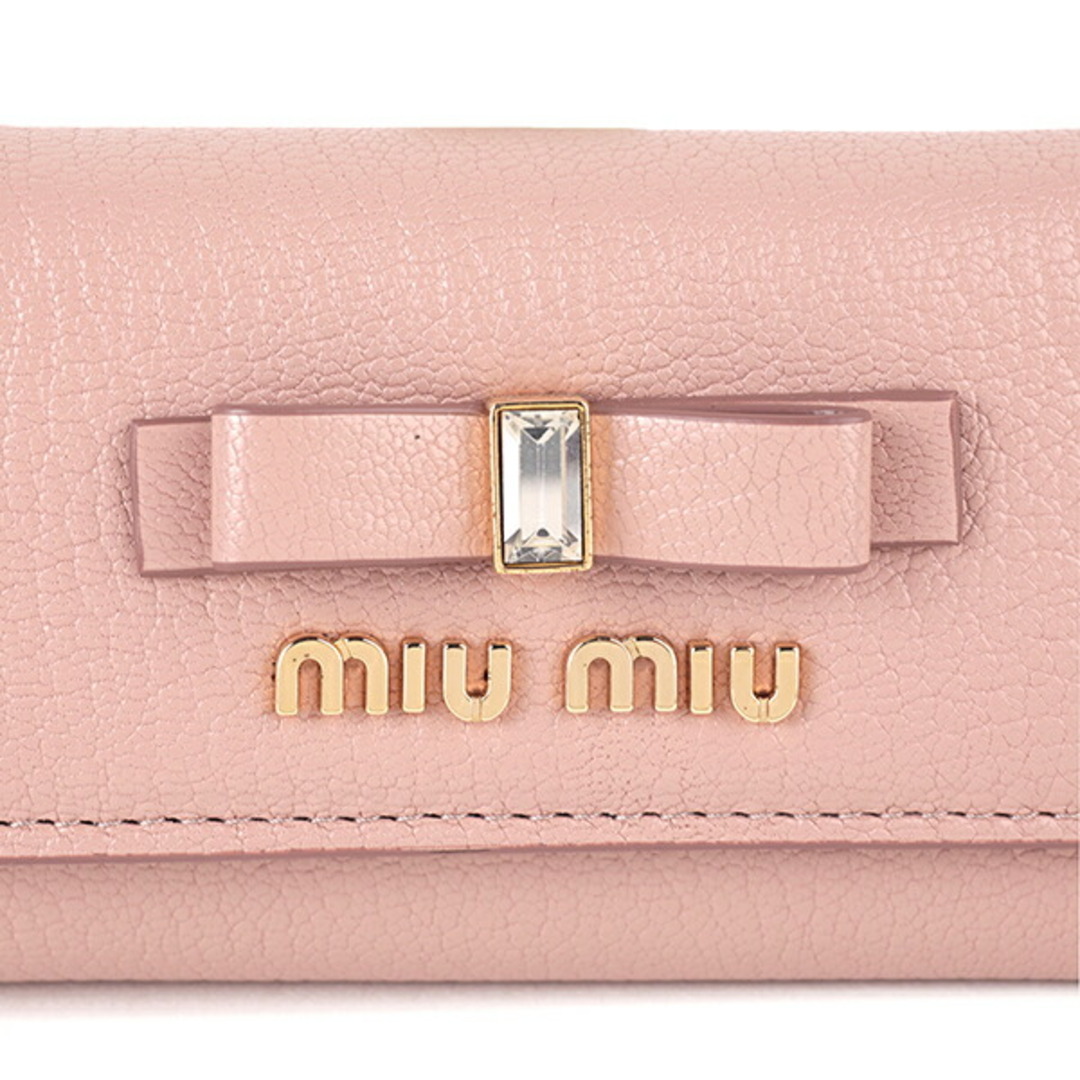 miumiu(ミュウミュウ)の新品 ミュウミュウ MIU MIU キーケース マドラスフィオッコ オルキデーア レディースのファッション小物(キーケース)の商品写真