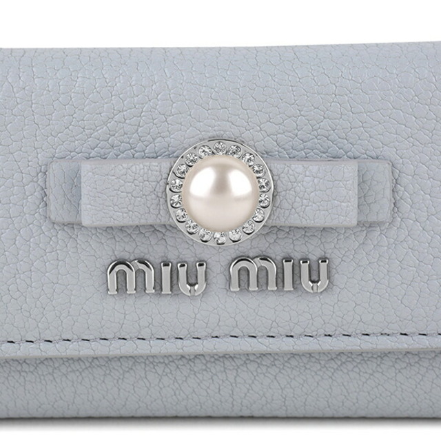 miumiu - 新品 ミュウミュウ MIU MIU キーケース マドラスパール