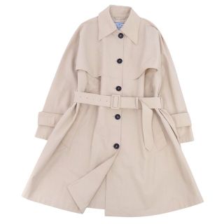 PRADA - 極美品 プラダ PRADA コート ロングコート コットン PRADA - 極美品 プラダ PRADA コート ロングコート コットン