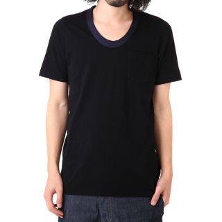 サカイ(sacai)のミスチル桜井和寿着用　極美品　サカイ　メンズ　定番Uネックカットソー(Tシャツ/カットソー(半袖/袖なし))