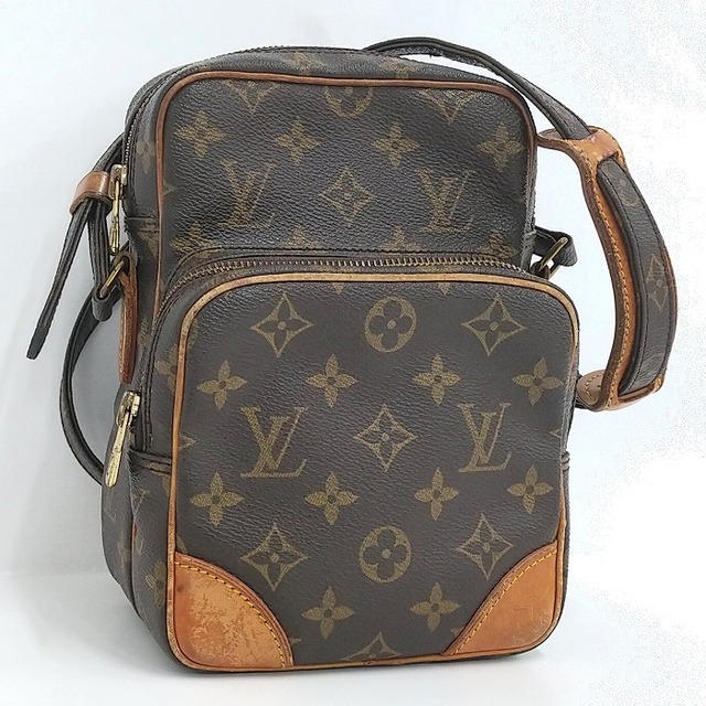 LOUIS VUITTON アマゾン ショルダーバッグ モノグラム レザー