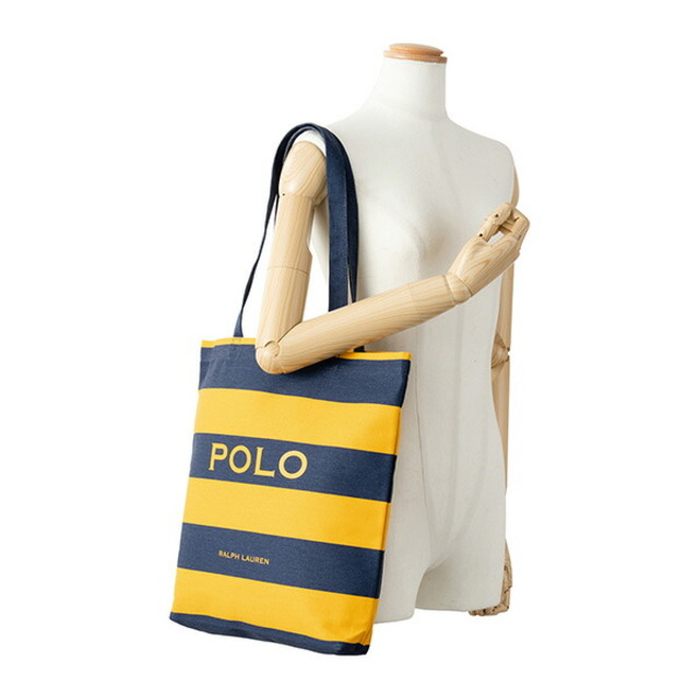 POLO RALPH LAUREN(ポロラルフローレン)の新品 ポロ ラルフローレン POLO RALPH LAUREN トートバッグ CANVAS TOTE メンズのバッグ(トートバッグ)の商品写真