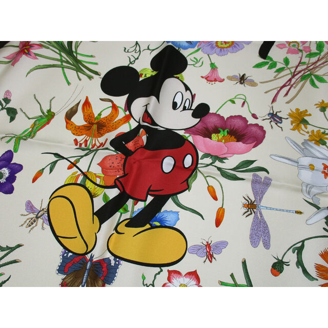 GUCCI - GUCCI Disney ディズニー コラボ ミッキーマウス柄 大判 GUCCI - GUCCI Disney ディズニー コラボ ミッキーマウス柄 大判