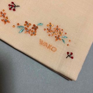 ワコウドウ(和光堂)のワコウ WAKO 金木犀 刺繍 マスクケース 小物入れ(ポーチ)