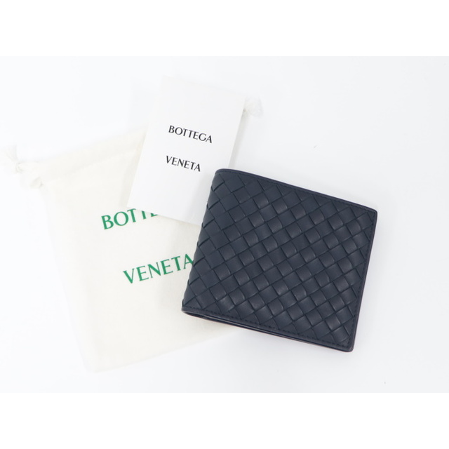 Bottega Veneta(ボッテガヴェネタ)のBOTTEGA VENETA 二つ折り財布 札入れ イントレチャート レザー レディースのファッション小物(財布)の商品写真