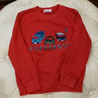 ファミリア(familiar)のファミリア トレーナー レッド 120(Tシャツ/カットソー)