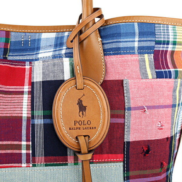 POLO RALPH LAUREN(ポロラルフローレン)の新品 ポロ ラルフローレン POLO RALPH LAUREN トートバッグ TOTE BAG LARGE レディースのバッグ(トートバッグ)の商品写真