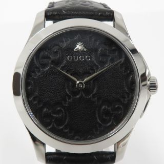 グッチ(Gucci)のGUCCI Gタイムレス 腕時計 クォーツ 126.4 YA1264031(腕時計)