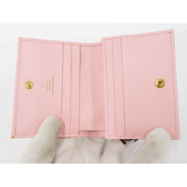 GUCCI - GUCCI 二つ折り財布 フローラ GGマーモント キャンバス GUCCI - GUCCI 二つ折り財布 フローラ GGマーモント キャンバス