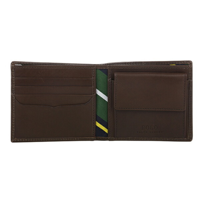 POLO RALPH LAUREN(ポロラルフローレン)の新品 ポロ ラルフローレン POLO RALPH LAUREN 2つ折り財布 TIE SILK COIN WALLET メンズのファッション小物(折り財布)の商品写真