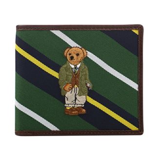 ポロラルフローレン(POLO RALPH LAUREN)の新品 ポロ ラルフローレン POLO RALPH LAUREN 2つ折り財布 TIE SILK COIN WALLET(折り財布)