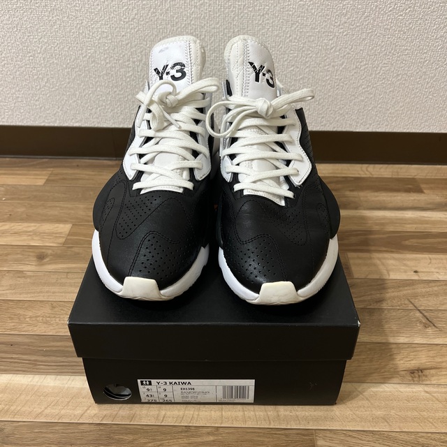 Y   最終値下げadidas Y Kaiwa Black White .5cmの通販 by