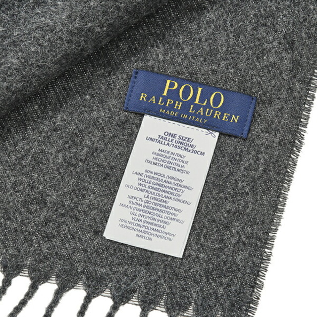 POLO RALPH LAUREN(ポロラルフローレン)の新品 ポロ ラルフローレン POLO RALPH LAUREN マフラー・ストール ブランドグッズ レディースのファッション小物(マフラー/ショール)の商品写真