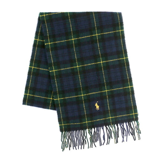 POLO RALPH LAUREN(ポロラルフローレン)の新品 ポロ ラルフローレン POLO RALPH LAUREN マフラー・ストール TARTAN SCARF レディースのファッション小物(マフラー/ショール)の商品写真