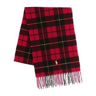 ポロラルフローレン(POLO RALPH LAUREN)の新品 ポロ ラルフローレン POLO RALPH LAUREN マフラー・ストール TARTAN SCARF(マフラー/ショール)