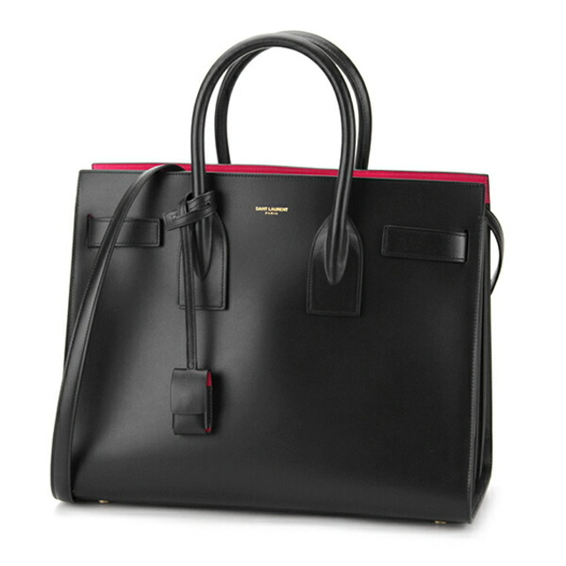 カーフスキンオープン式開閉内側新品 サンローラン SAINT LAURENT ハンドバッグ CLASSIC SMALl SAC DE JOUR BAG