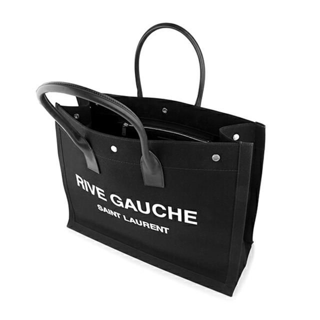 Saint Laurent(サンローラン)の新品 サンローラン SAINT LAURENT トートバッグ CABAS ネロ/ビアンコ レディースのバッグ(トートバッグ)の商品写真