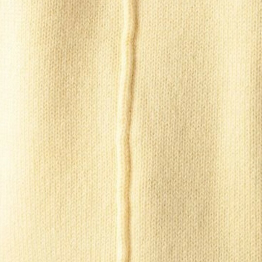 LOWRYS FARM(ローリーズファーム)の【セール中】LOWRYS FARM 透かし編み ニット　クリームイエロー レディースのトップス(ニット/セーター)の商品写真