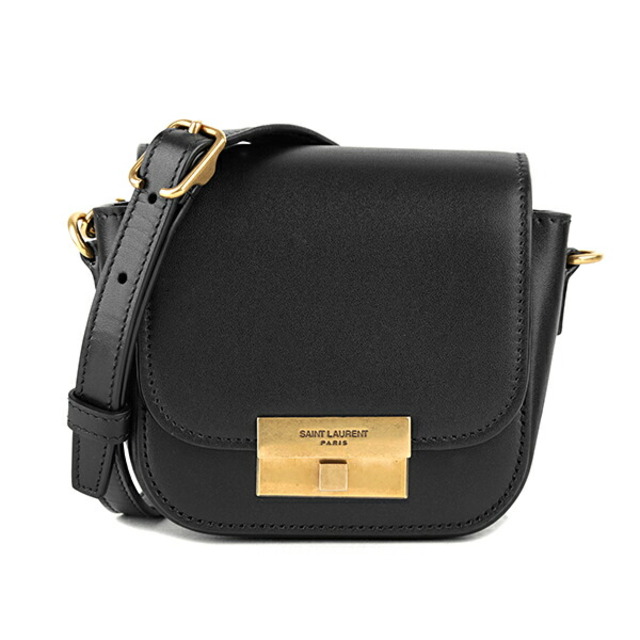 約260gNERO本体新品 サンローラン SAINT LAURENT ショルダーバッグ MINI SATCHEL ネロ