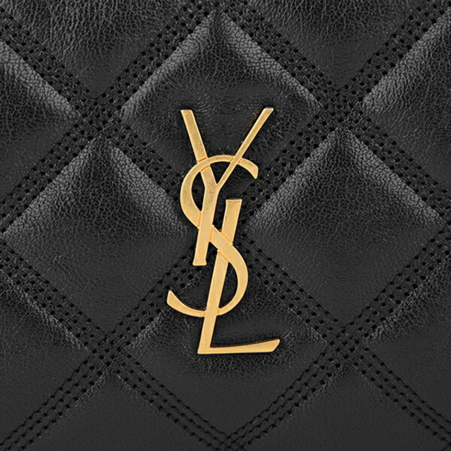 Saint Laurent(サンローラン)の新品 サンローラン SAINT LAURENT ショルダーバッグ DOUBLE ZIP POUCH ネロ レディースのバッグ(ショルダーバッグ)の商品写真