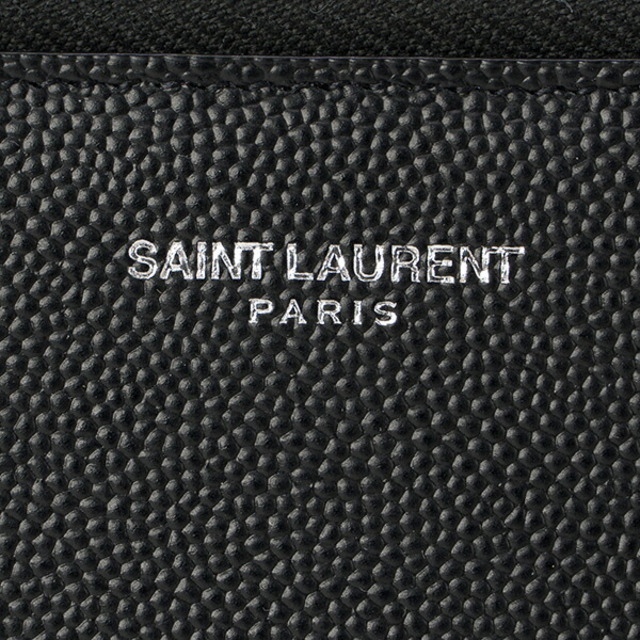 Saint Laurent(サンローラン)の新品 サンローラン SAINT LAURENT 長財布 ZIP AROUND WALLET ブラック レディースのファッション小物(財布)の商品写真