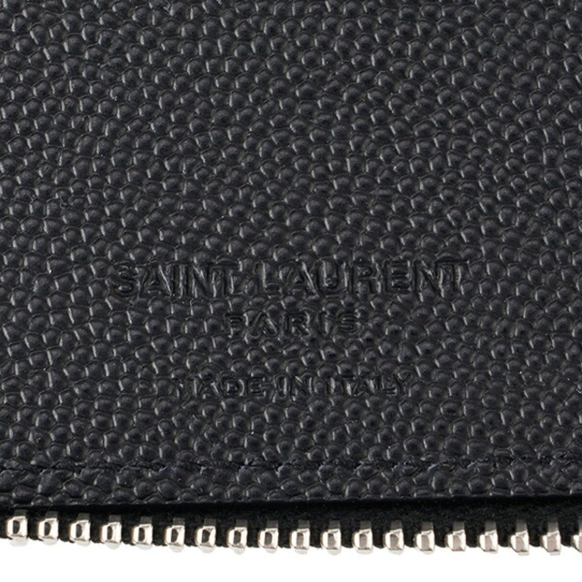 Saint Laurent(サンローラン)の新品 サンローラン SAINT LAURENT 長財布 ZIP AROUND WALLET ブラック レディースのファッション小物(財布)の商品写真