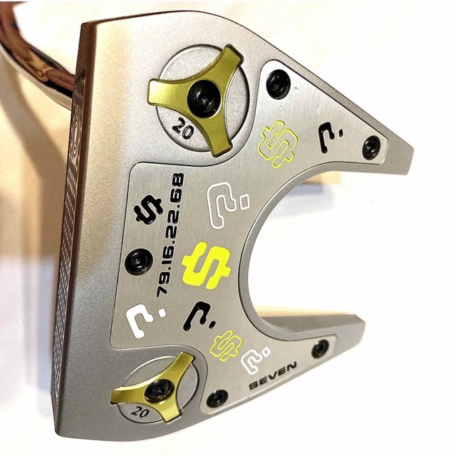 Callaway Golf(キャロウェイゴルフ)のオデッセイ　ミルドコレクション　クエスチョンダラー　#7　プロト　極美品 スポーツ/アウトドアのゴルフ(クラブ)の商品写真