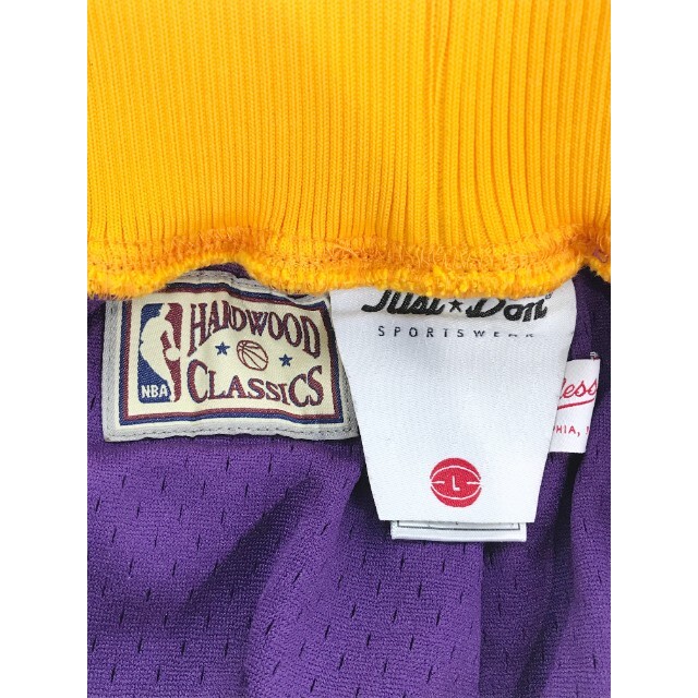 JUST DON ジャストドン レイカーズ バスケットボールショーツ L メンズのパンツ(ショートパンツ)の商品写真
