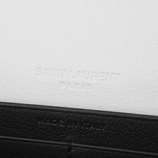 Saint Laurent(サンローラン)の新品 サンローラン SAINT LAURENT 長財布 コンチネンタルウォレット ホワイト/マルチ レディースのファッション小物(財布)の商品写真