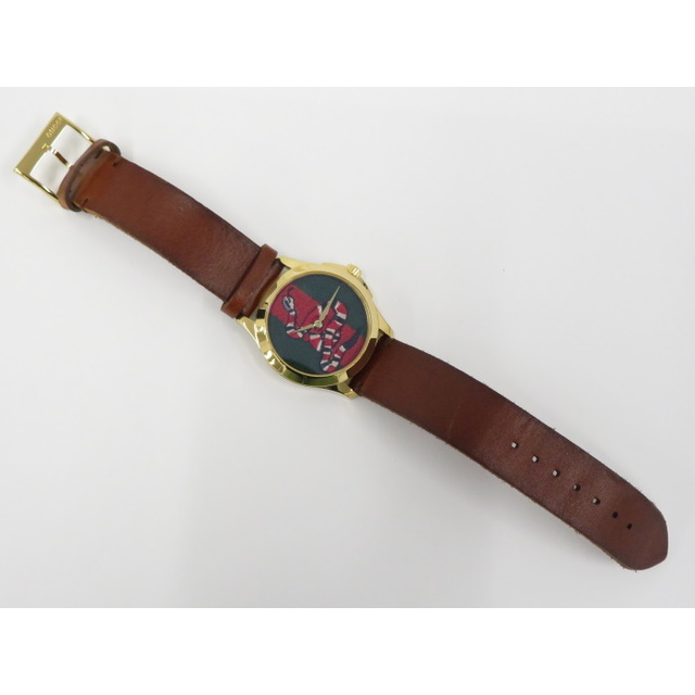 GUCCI - GUCCI 腕時計 Gタイムレス キングスネーク 蛇 クオーツ GUCCI - GUCCI 腕時計 Gタイムレス キングスネーク 蛇 クオーツ