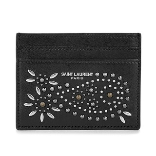 サンローラン(Saint Laurent)の新品 サンローラン SAINT LAURENT カードケース FLAT CARDHOLDER ネロ(名刺入れ/定期入れ)