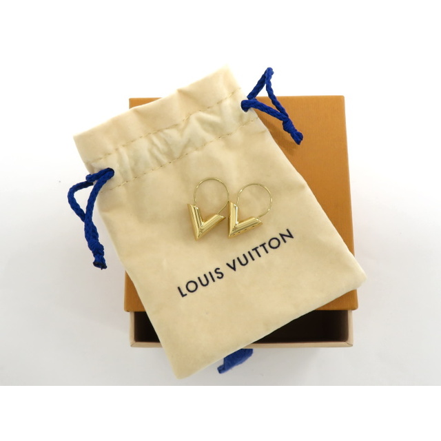 LOUIS VUITTON(ルイヴィトン)のLOUIS VUITTON エッセンシャルV フープ イヤリング メッキ レディースのアクセサリー(イヤリング)の商品写真