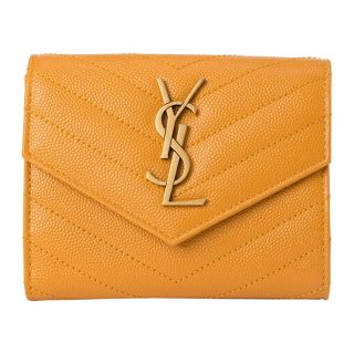 新品 サンローラン SAINT LAURENT 2つ折り財布 コンパクトウォレット