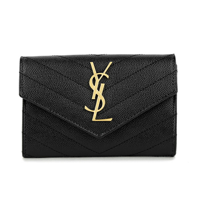 Saint Laurent(サンローラン)の新品 サンローラン SAINT LAURENT カードケース CARD CASE ネロ レディースのファッション小物(名刺入れ/定期入れ)の商品写真