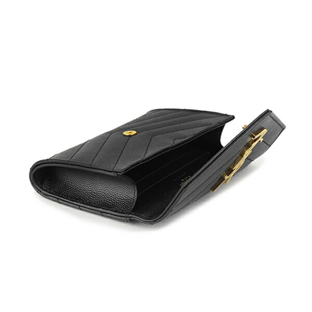 Saint Laurent(サンローラン)の新品 サンローラン SAINT LAURENT カードケース CARD CASE ネロ レディースのファッション小物(名刺入れ/定期入れ)の商品写真