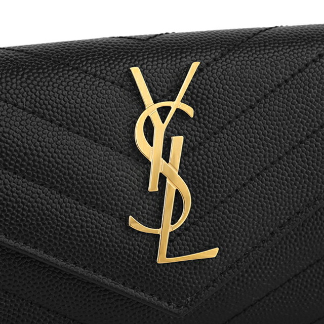 Saint Laurent(サンローラン)の新品 サンローラン SAINT LAURENT カードケース CARD CASE ネロ レディースのファッション小物(名刺入れ/定期入れ)の商品写真