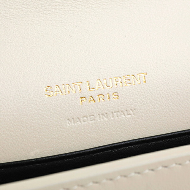 Saint Laurent(サンローラン)の新品 サンローラン SAINT LAURENT カードケース CARD CASE ビアンコ レディースのファッション小物(名刺入れ/定期入れ)の商品写真