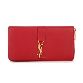 サンローラン(Saint Laurent)の新品 サンローラン SAINT LAURENT 長財布 ZIP AROUND WALLET ルージュ(財布)