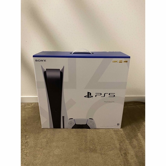 PlayStation(プレイステーション)のSONY PlayStation5 CFI-1200A01 エンタメ/ホビーのゲームソフト/ゲーム機本体(家庭用ゲーム機本体)の商品写真