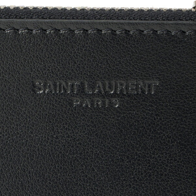 Saint Laurent(サンローラン)の新品 サンローラン SAINT LAURENT カードケース CARD HOLDER ブラック レディースのファッション小物(名刺入れ/定期入れ)の商品写真