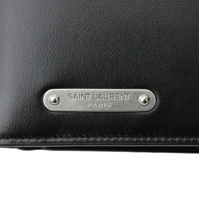 Saint Laurent(サンローラン)の新品 サンローラン SAINT LAURENT 長財布 CONTINENTAL WALLET ノワール メンズのファッション小物(長財布)の商品写真