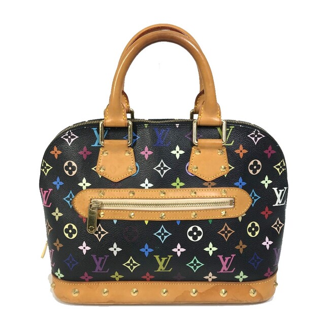 ルイヴィトン LOUIS VUITTON アルマPM M40444 モノグラムマルチ 鞄 ハンドバッグ モノグラムマルチカラーキャンバス ノワール ブラック×マルチカラー