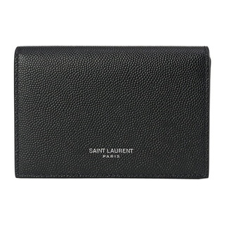 サンローラン(Saint Laurent)の新品 サンローラン SAINT LAURENT カードケース CARD CASE ブラック(名刺入れ/定期入れ)