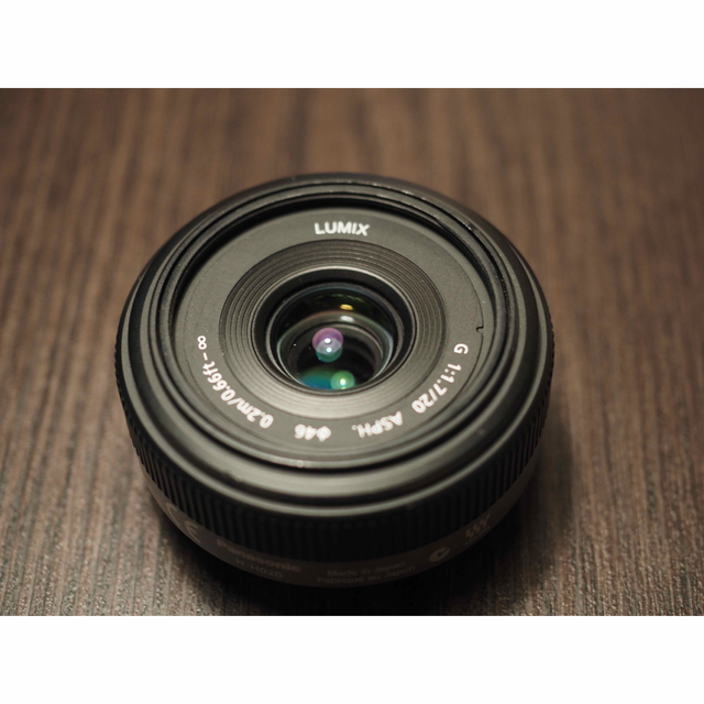 Panasonic LUMIX G 20mm F1.7 ASPH. H-H020 上品な noxcapital.de