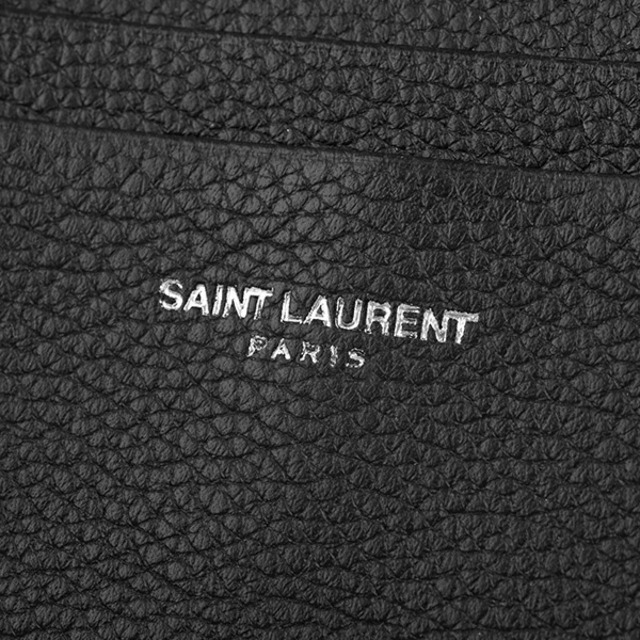 Saint Laurent(サンローラン)の新品 サンローラン SAINT LAURENT カードケース BUSINESS CARD CASE ネロ レディースのファッション小物(名刺入れ/定期入れ)の商品写真