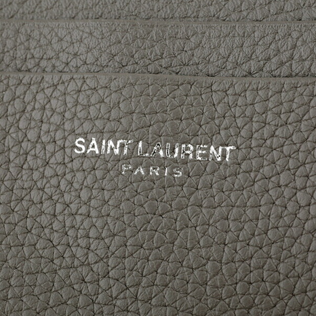新品 サンローラン SAINT LAURENT カードケース BUSINESS CARD CASE フォグ
